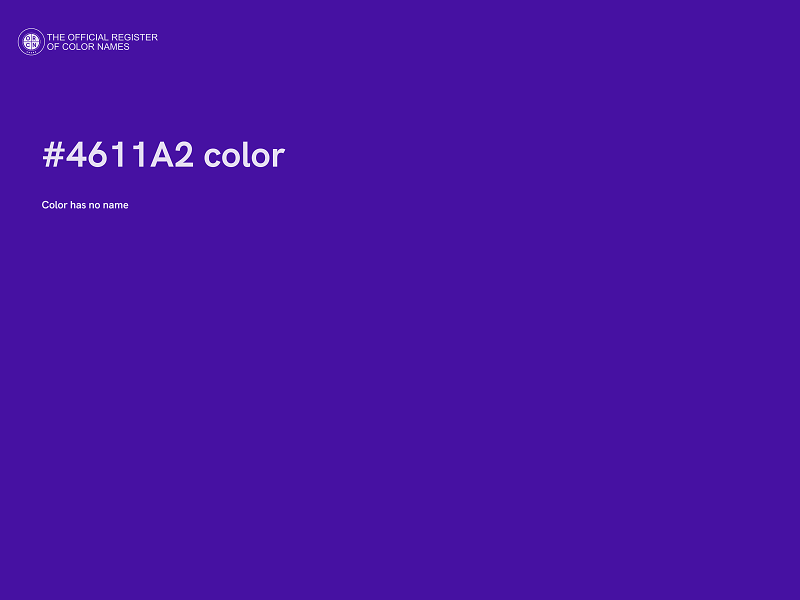 #4611A2 color image