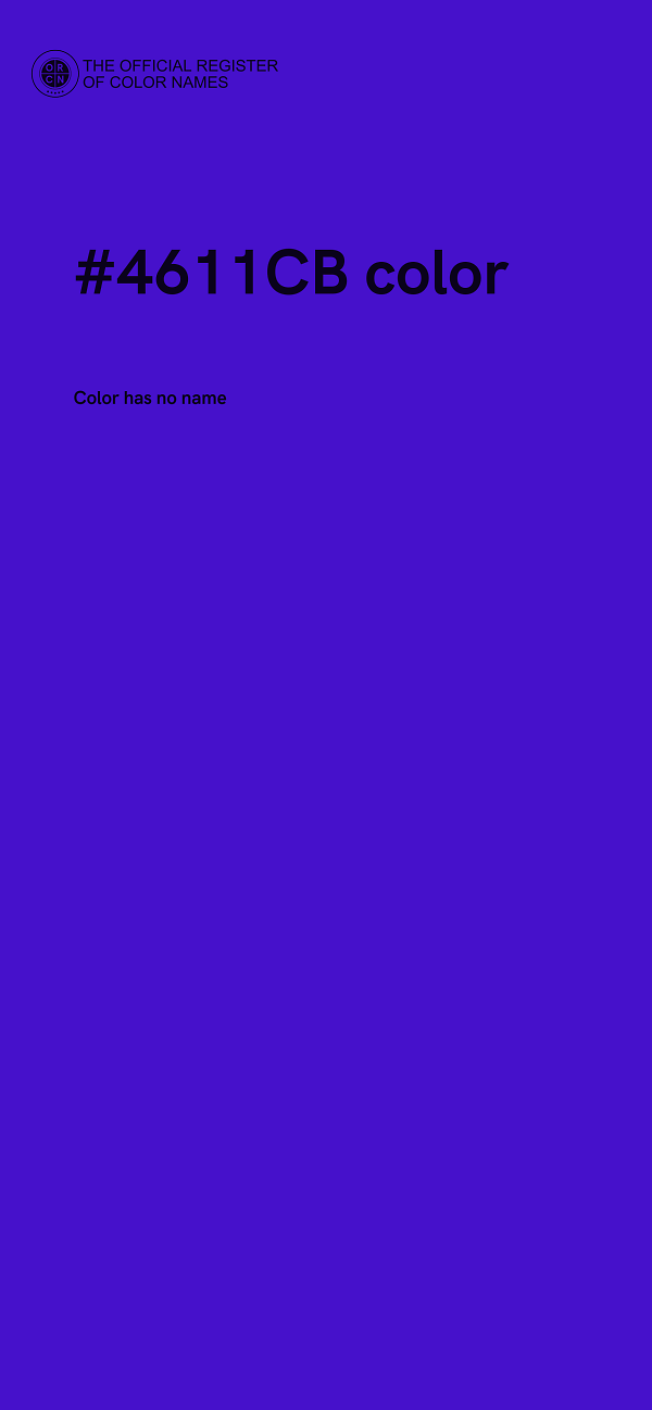 #4611CB color image