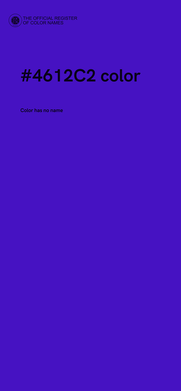 #4612C2 color image