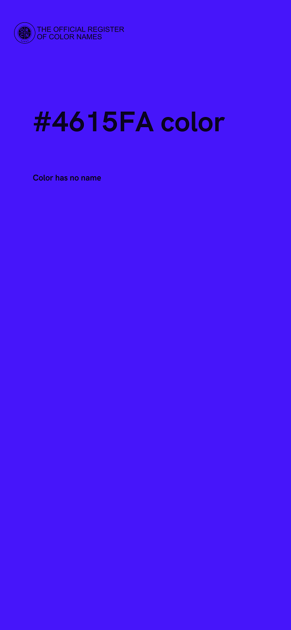#4615FA color image
