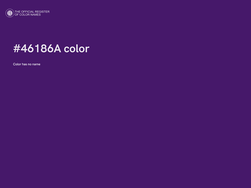 #46186A color image