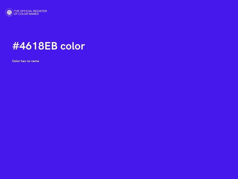 #4618EB color image