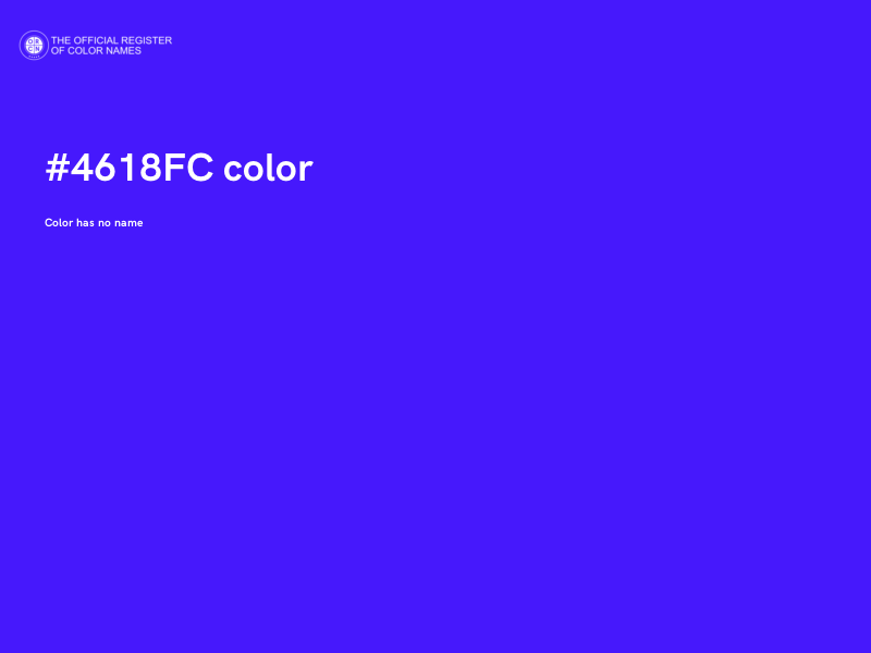 #4618FC color image