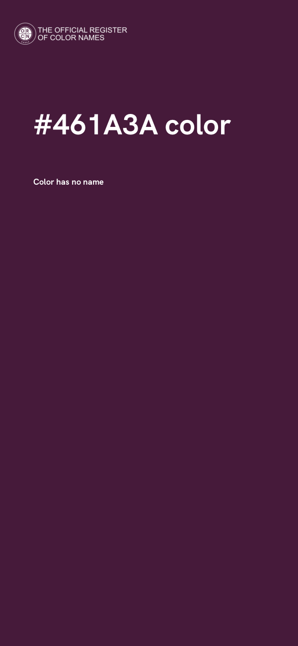 #461A3A color image