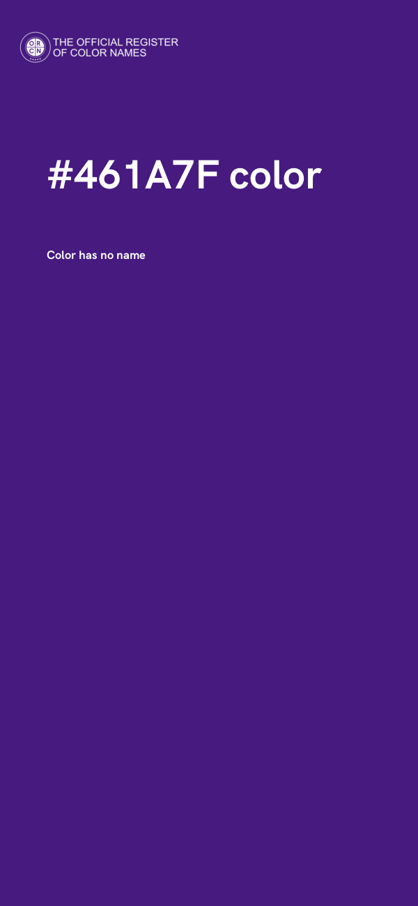 #461A7F color image