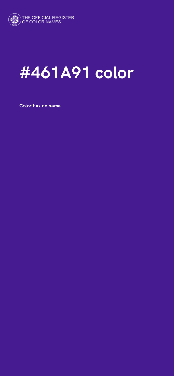 #461A91 color image