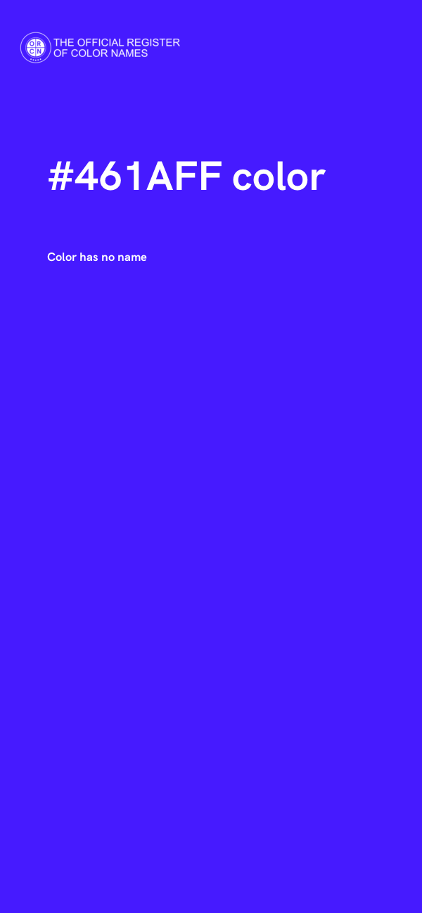 #461AFF color image