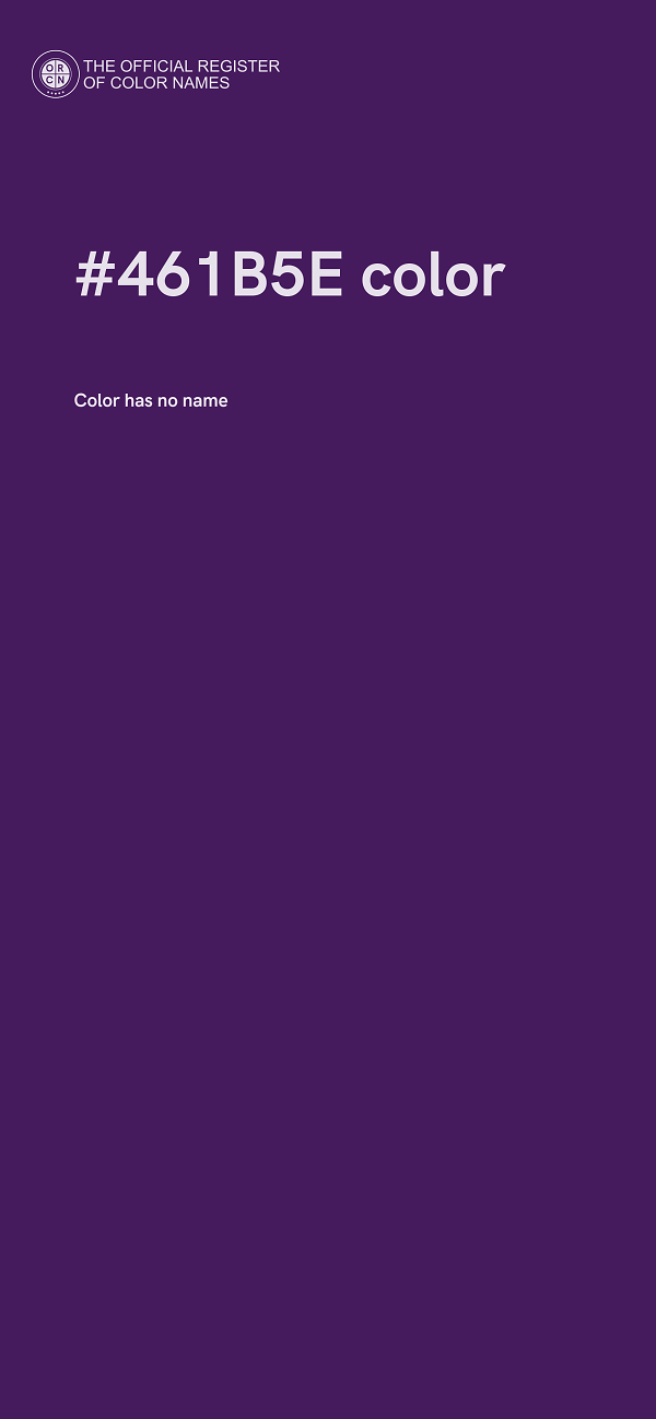 #461B5E color image