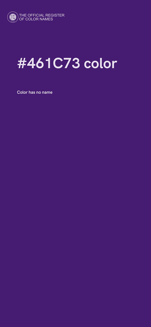 #461C73 color image