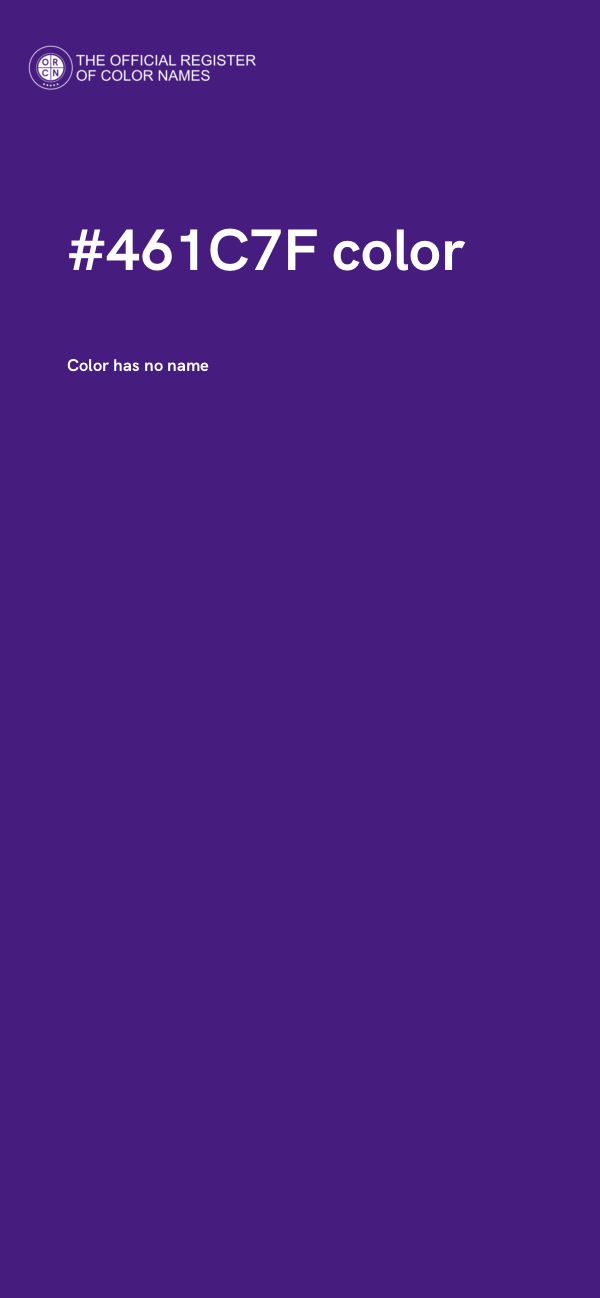 #461C7F color image