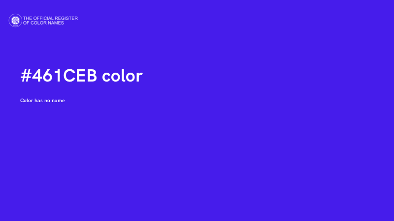 #461CEB color image