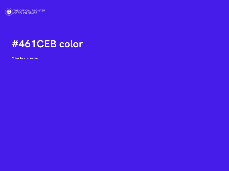 #461CEB color image