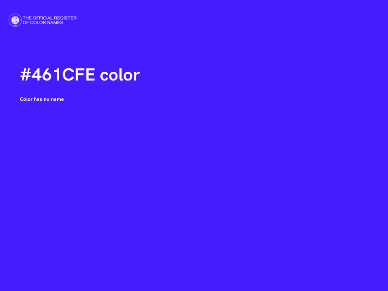 #461CFE color image