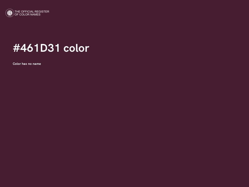 #461D31 color image