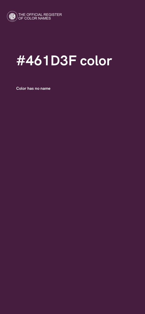 #461D3F color image