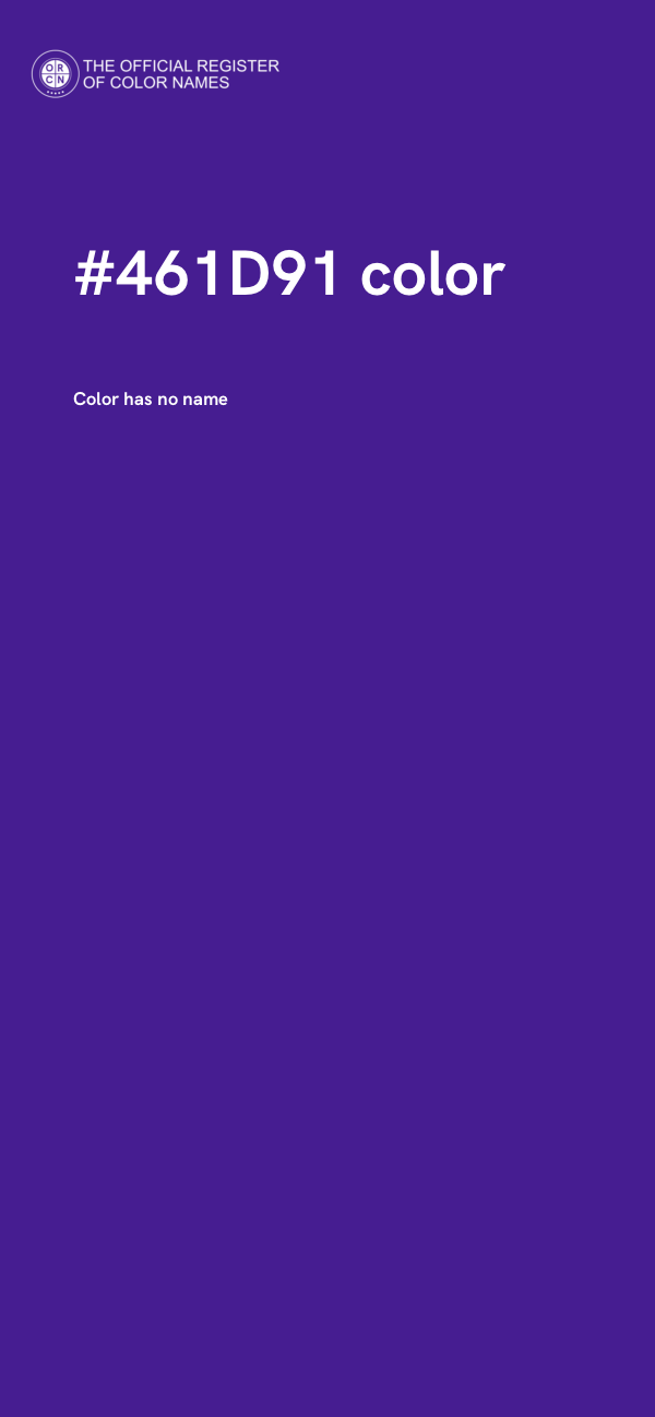 #461D91 color image