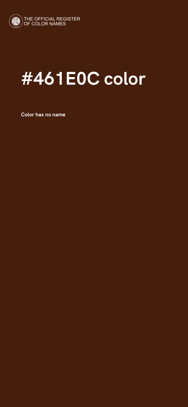 #461E0C color image