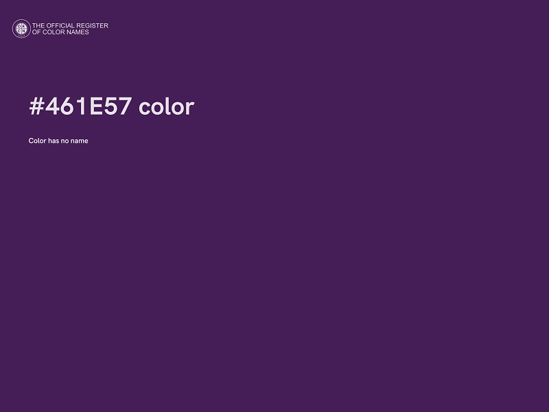 #461E57 color image