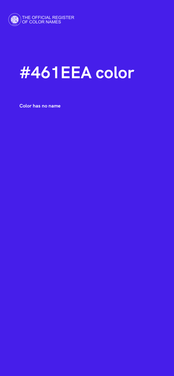 #461EEA color image