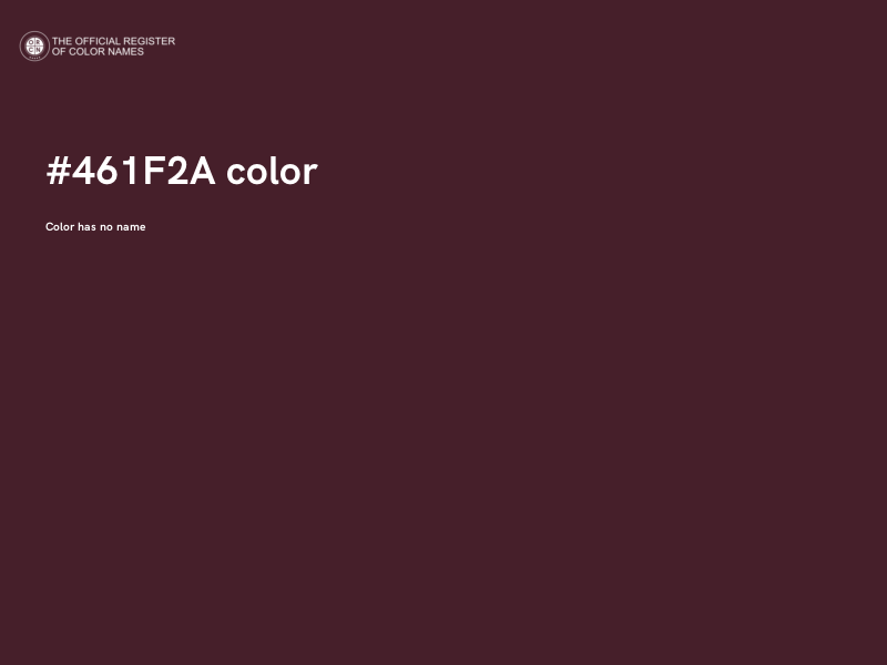 #461F2A color image
