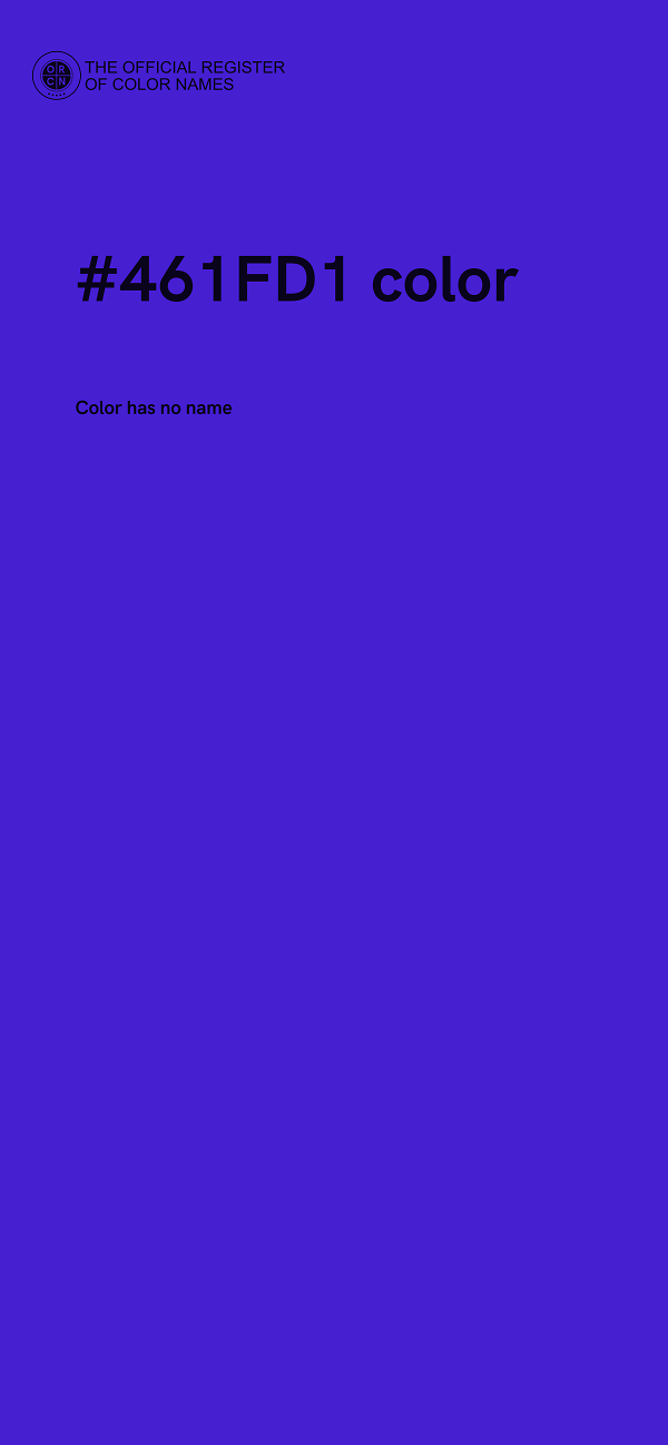 #461FD1 color image