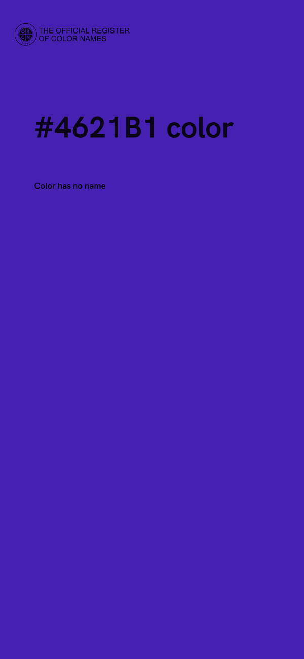 #4621B1 color image