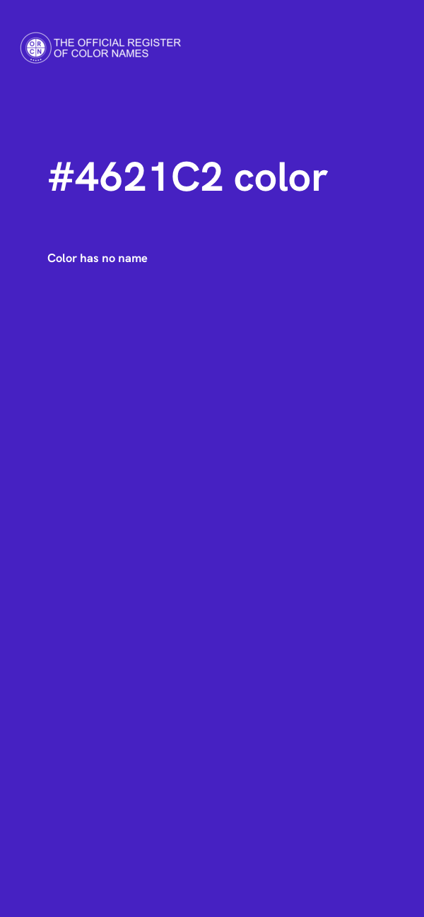 #4621C2 color image