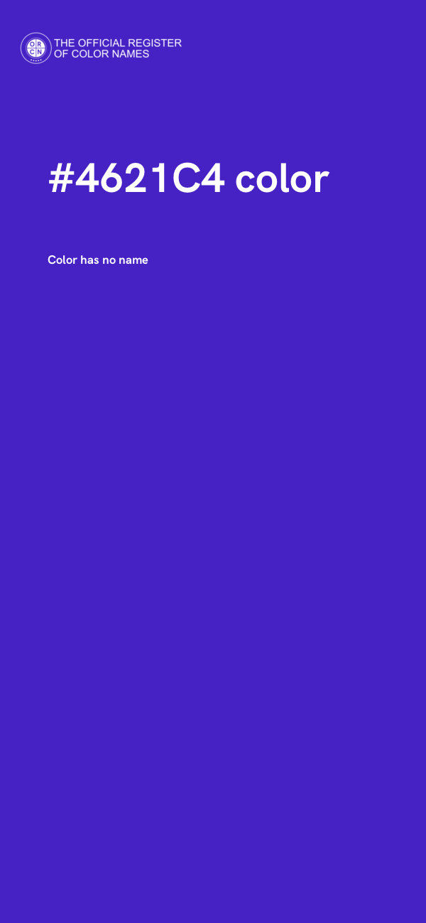 #4621C4 color image