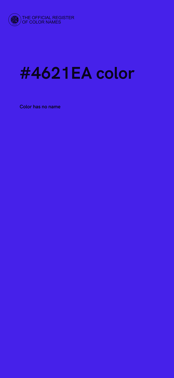 #4621EA color image
