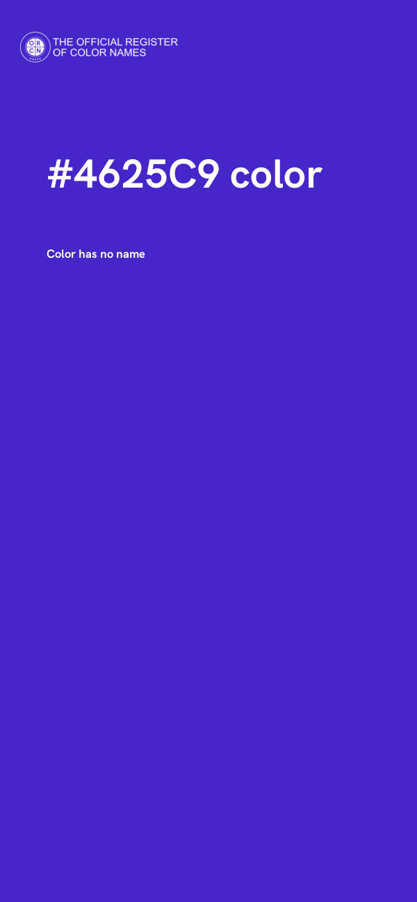 #4625C9 color image