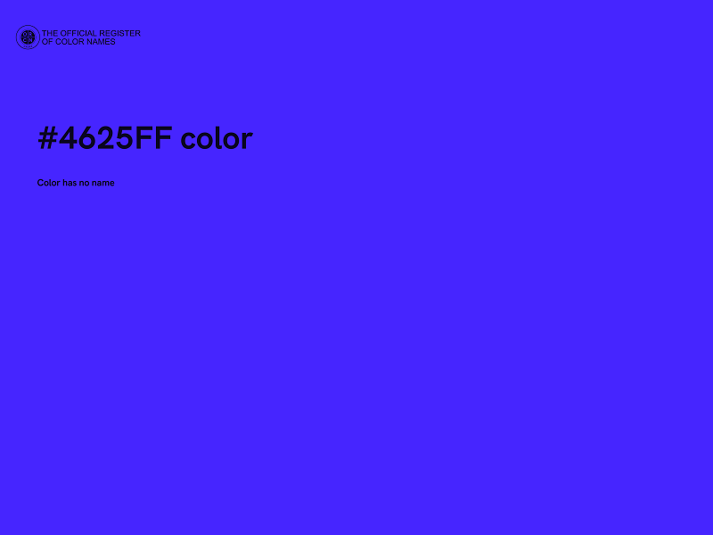 #4625FF color image