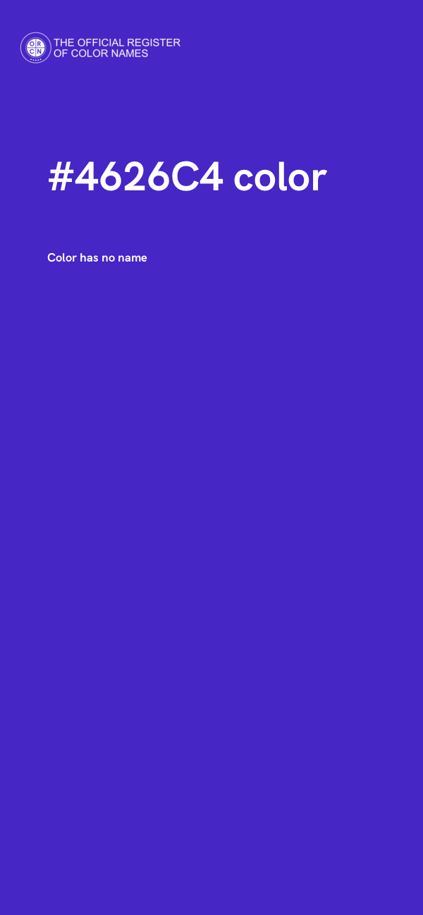 #4626C4 color image