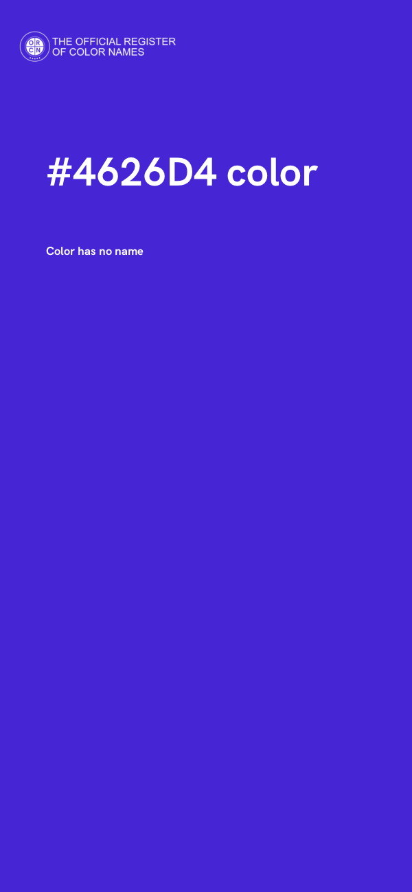 #4626D4 color image