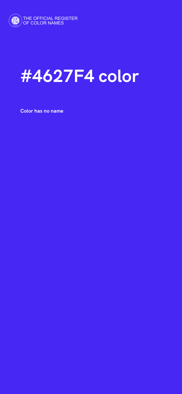 #4627F4 color image