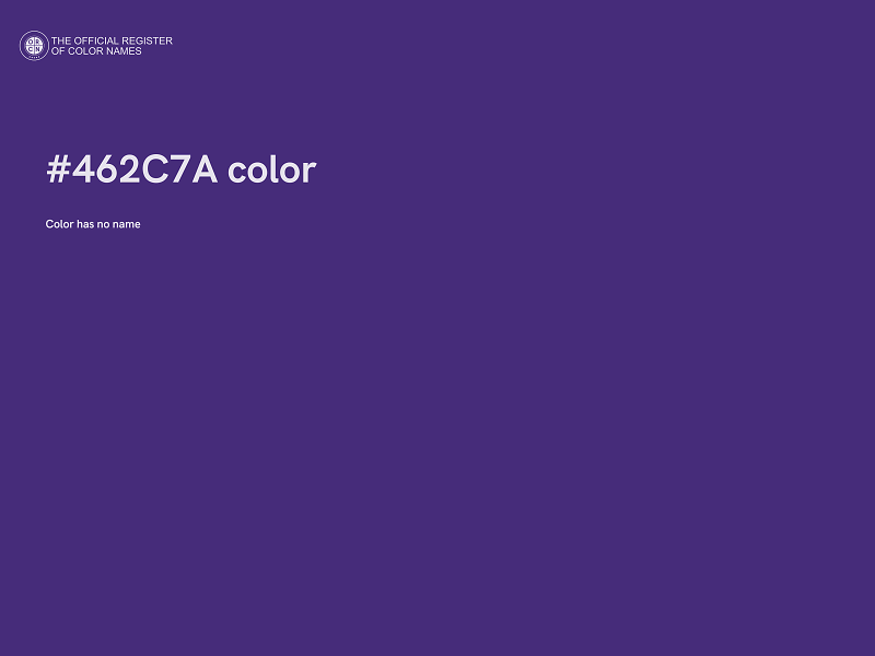 #462C7A color image