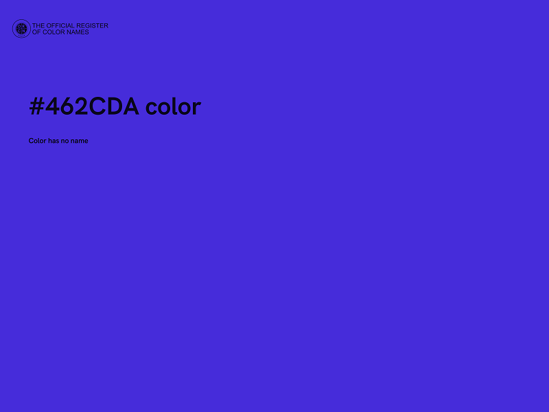 #462CDA color image