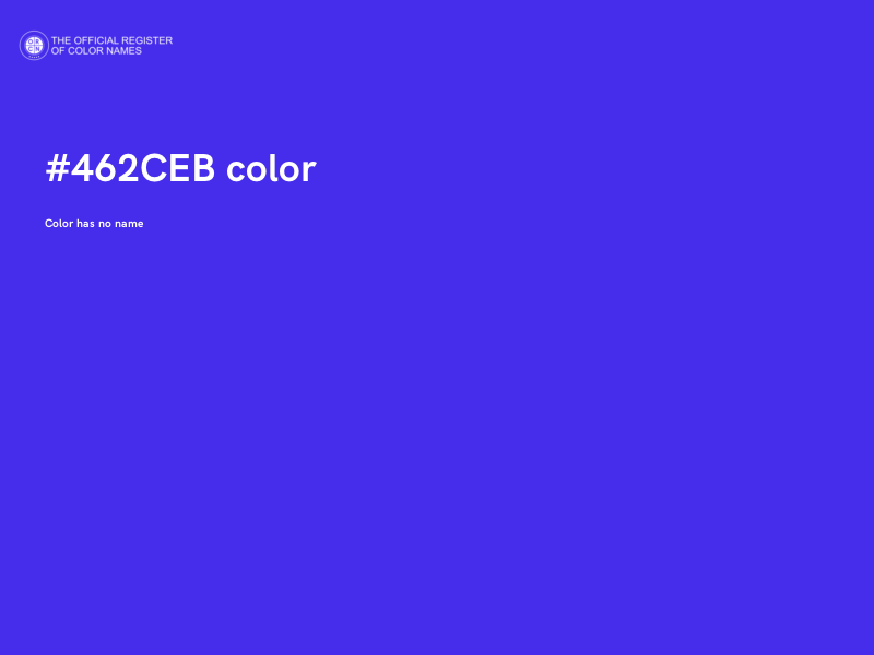 #462CEB color image