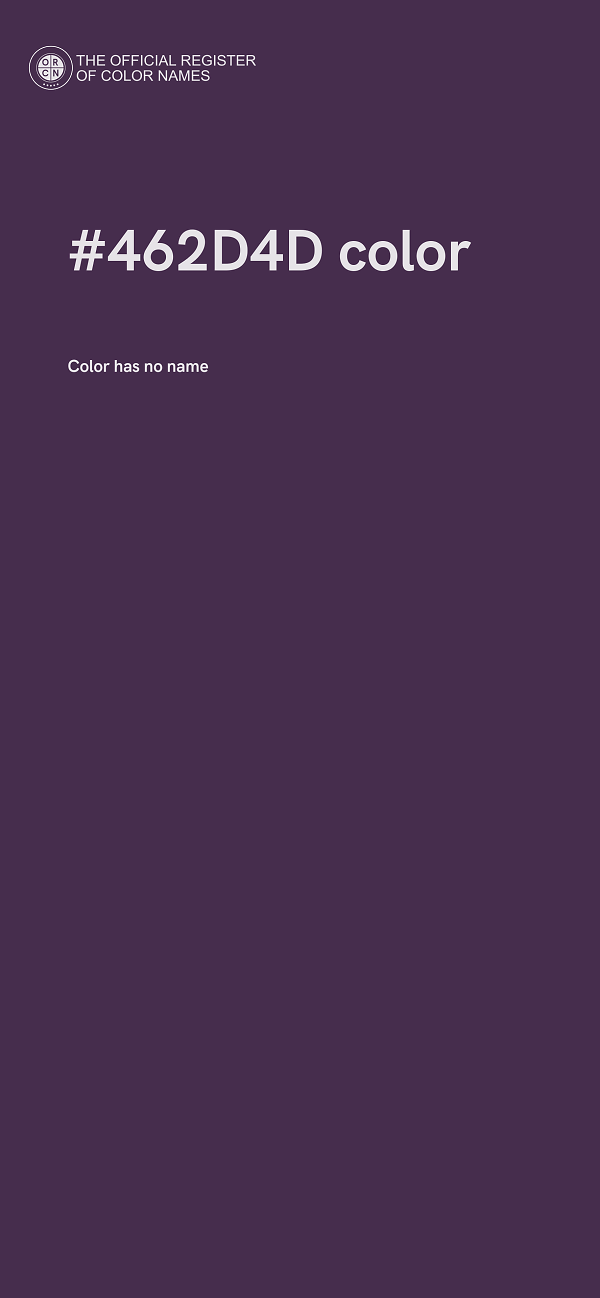 #462D4D color image