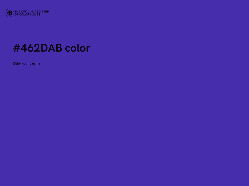 #462DAB color image
