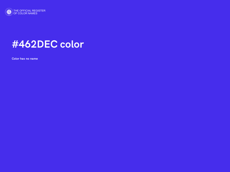 #462DEC color image