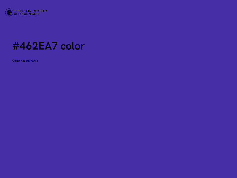 #462EA7 color image