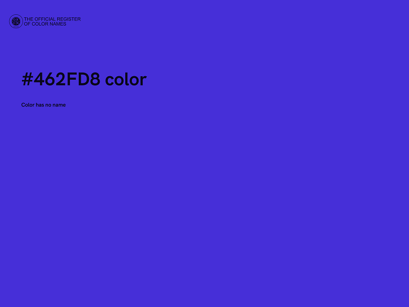 #462FD8 color image