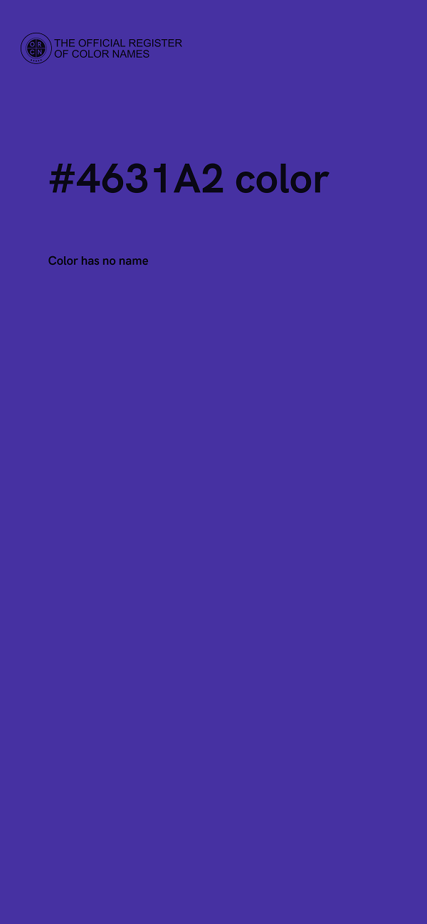 #4631A2 color image