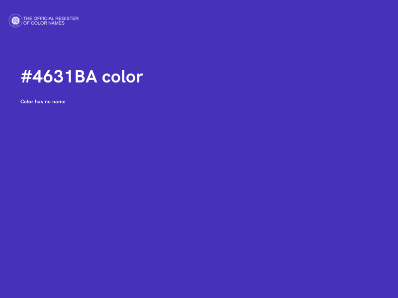#4631BA color image