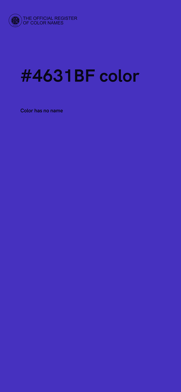 #4631BF color image