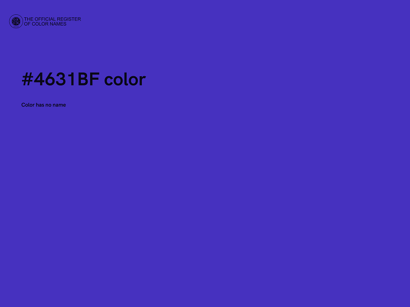 #4631BF color image