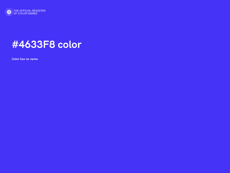#4633F8 color image