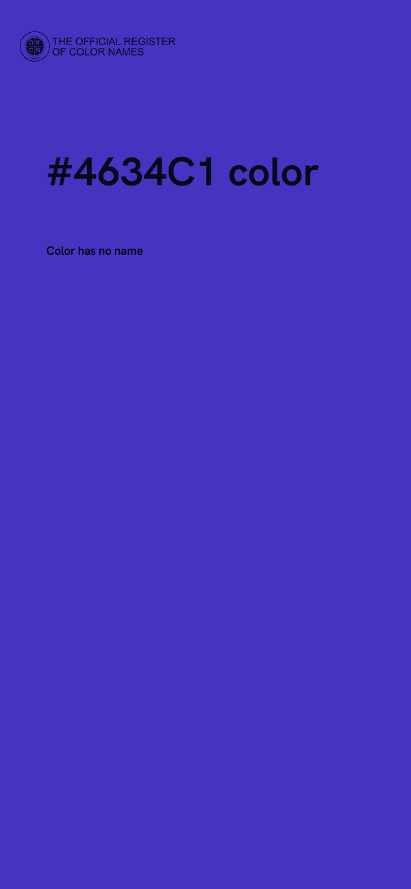 #4634C1 color image