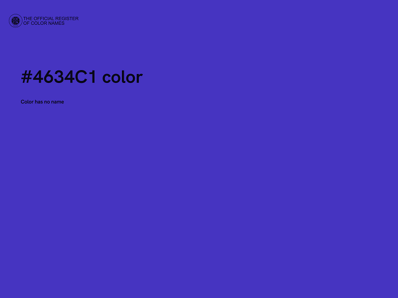 #4634C1 color image
