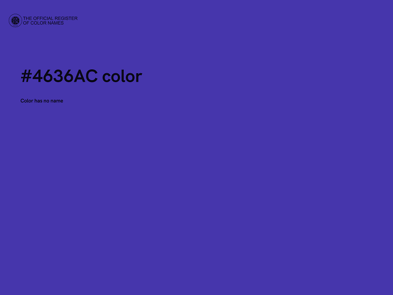 #4636AC color image